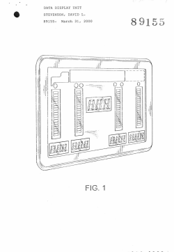 89155 DATA DISPLAY UNIT - Voir les images