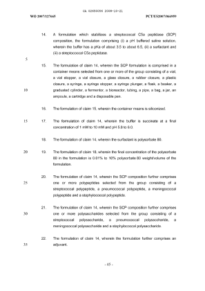 Document de brevet canadien 2650056. Revendications 20071221. Image 3 de 5