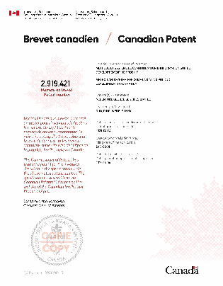 Document de brevet canadien 2919421. Certificat électronique d'octroi 20230404. Image 1 de 1