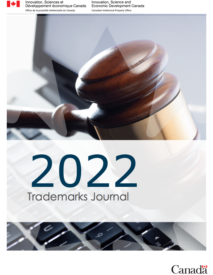 Trademarks Journal Vol. 69 No. 3531